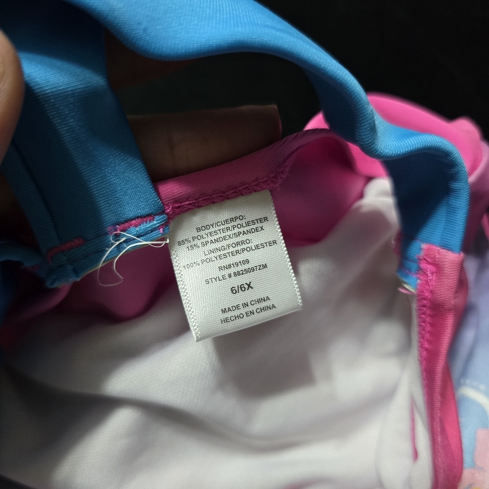 My Little Pony Swimsuit Set with Pink and Blue Top - Picture 7 of 7